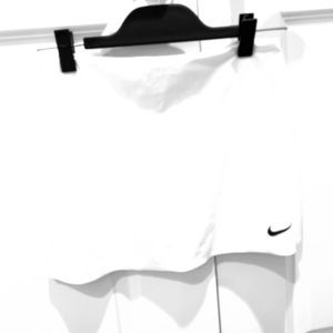 Nike white classic tennis skirt